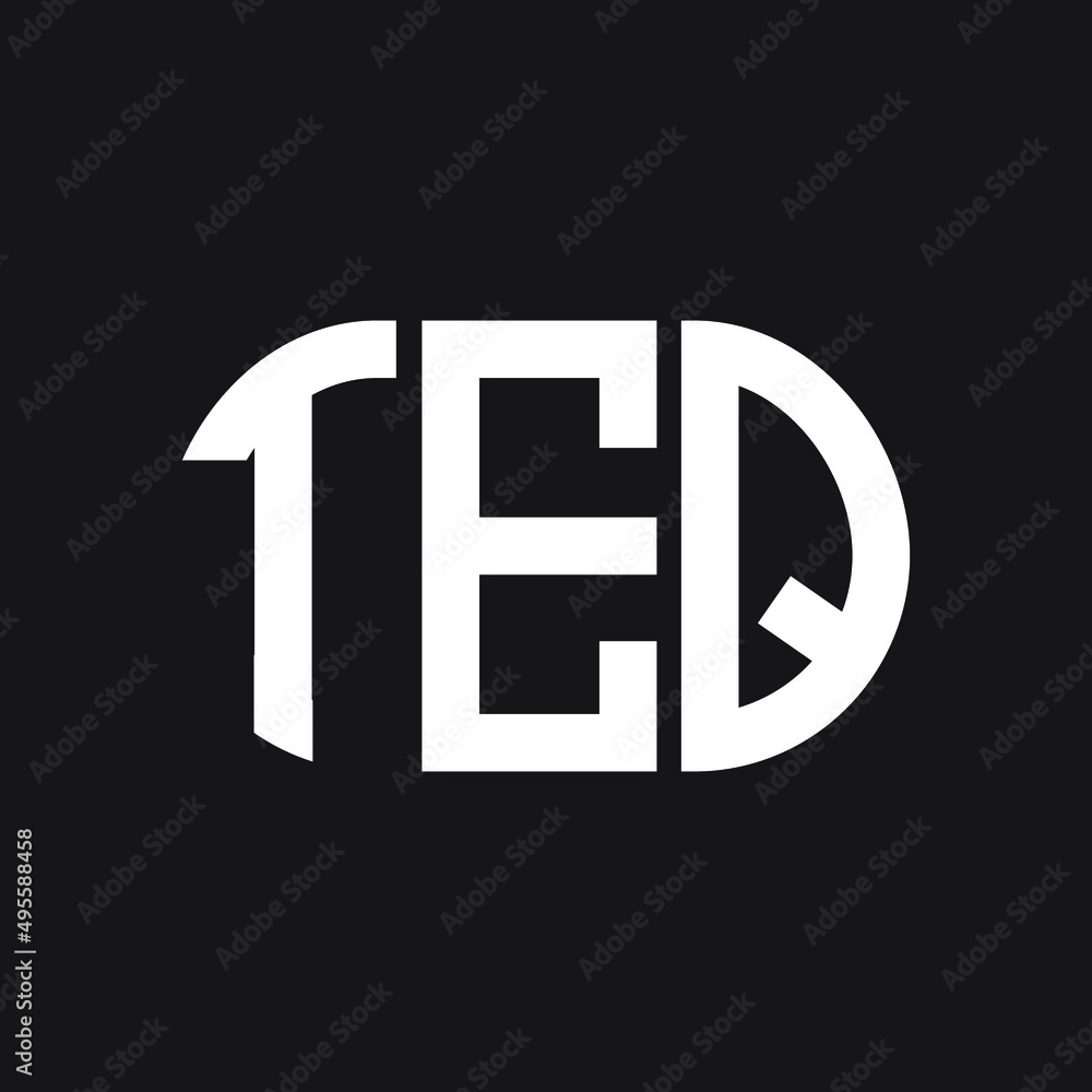 TEQ letter logo design on Black background. TEQ creative initials letter logo concept. TEQ letter design.
TEQ letter logo design on Black background. TEQ creative initials letter logo concept. TEQ letter design.