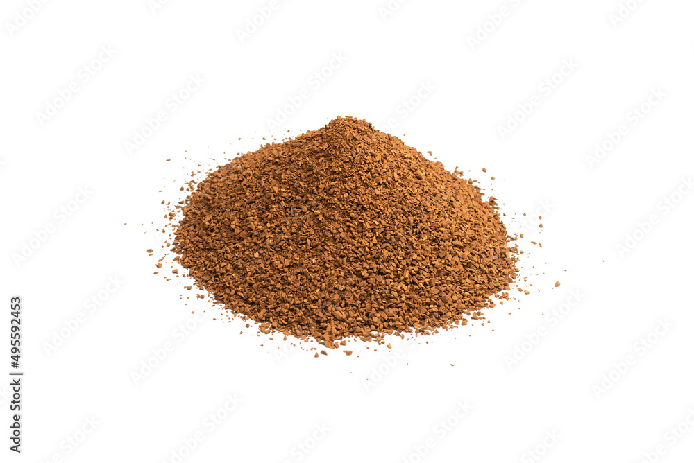 Instant coffee isolated on white background. Instant coffee isolated on white background.