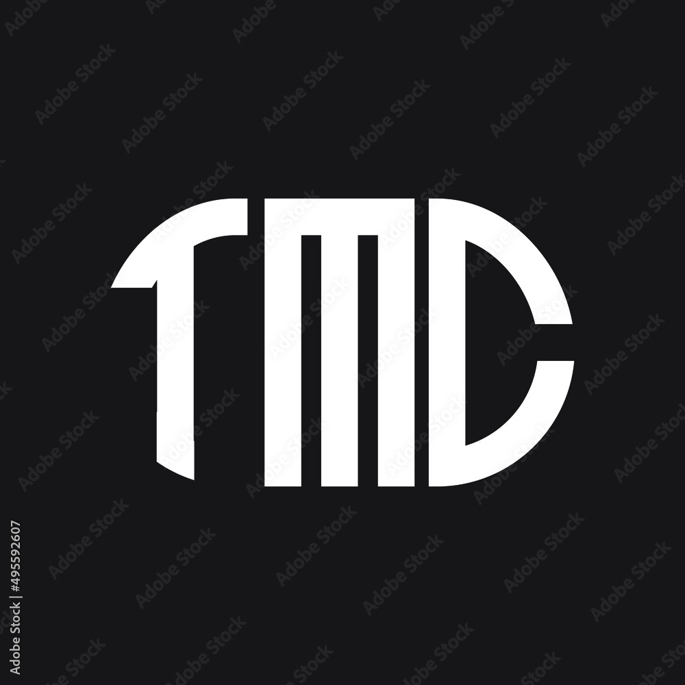 TMC letter logo design on Black background. TMC creative initials letter logo concept. TMC letter design. TMC letter logo design on Black background. TMC creative initials letter logo concept. TMC letter design.