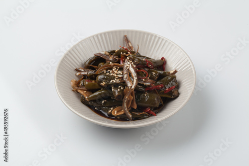 Food, food, side dishes, dried anchovies, salty, side dishes, side dishes, anchovies, stir-fried anchovies, chili peppers, food,
