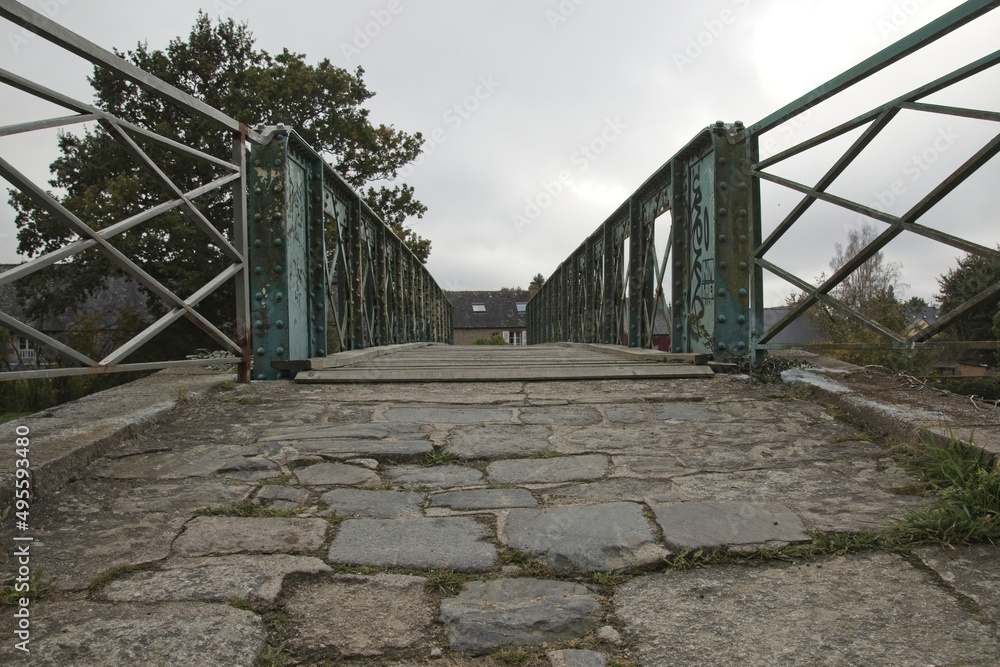 Fototapeta premium bridge over the river