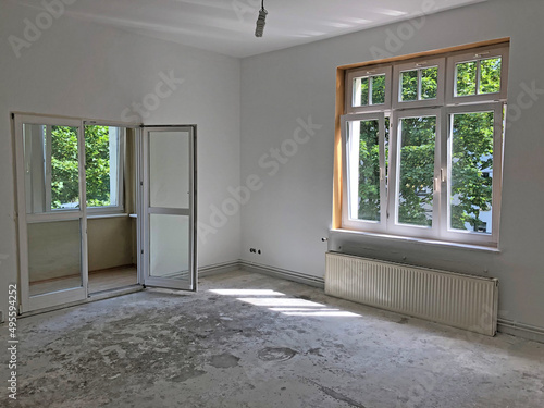 Photography Wohnung, Renovierung, Wohnungsbesichtigung, leer, Balkon, Wintergarten, Wohnungs