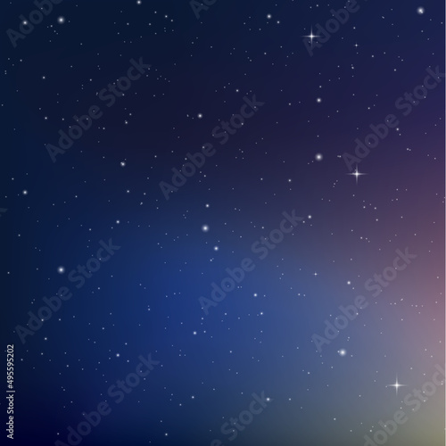 star background in space  galaxy  starry night sky