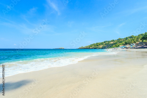 beautiful beach at Bali, Indonesia.