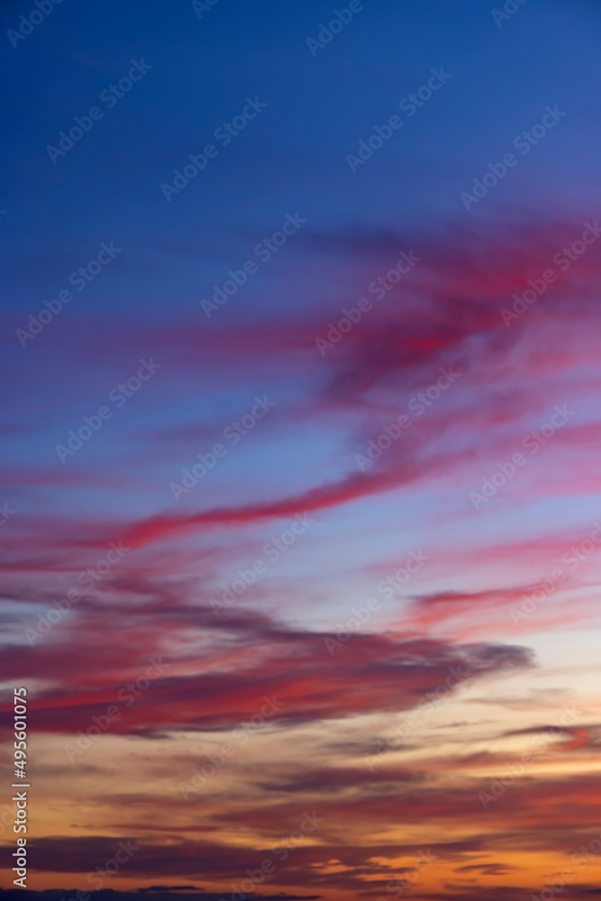 Beautiful sky with cloud before sunset Beautiful sky with cloud before sunset