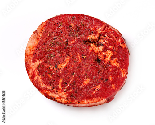 Matured spiced raw meat