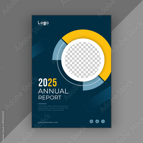 Cover design template corporate business annual report brochure poster company profile catalog magazine flyer booklet leaflet.