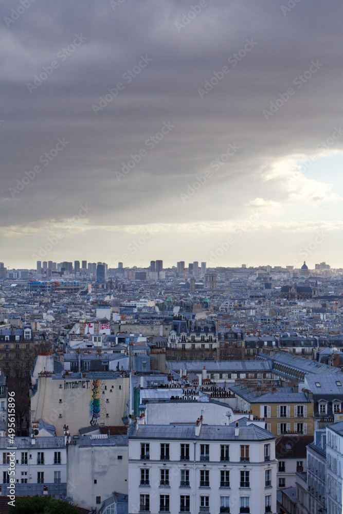 Panoramic Views From The Sacré-Cœur