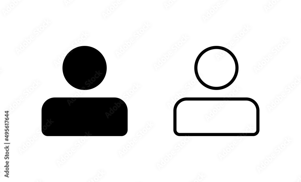 User icon vector. person sign and symbol. people icon. User icon vector. person sign and symbol. people icon.