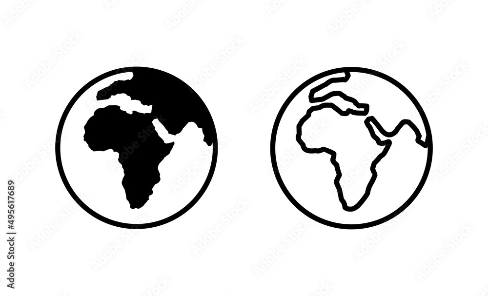 World map vector. Worldmap sign and symbol. Globe icon World map vector. Worldmap sign and symbol. Globe icon