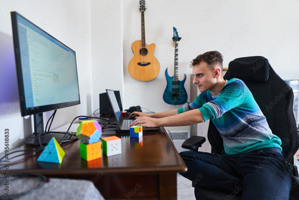 Software developer working remote Software developer working remote
