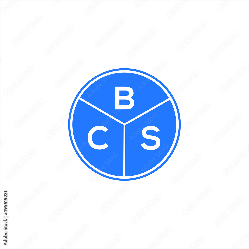 BCS letter logo design on White background. BCS creative initials letter logo concept. BCS letter design. BCS letter logo design on White background. BCS creative initials letter logo concept. BCS letter design.