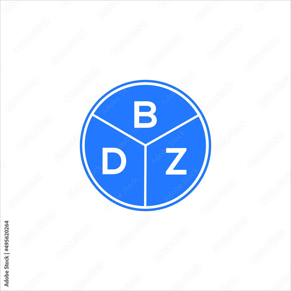 BDZ letter logo design on White background. BDZ creative initials letter logo concept. BDZ letter design. BDZ letter logo design on White background. BDZ creative initials letter logo concept. BDZ letter design.