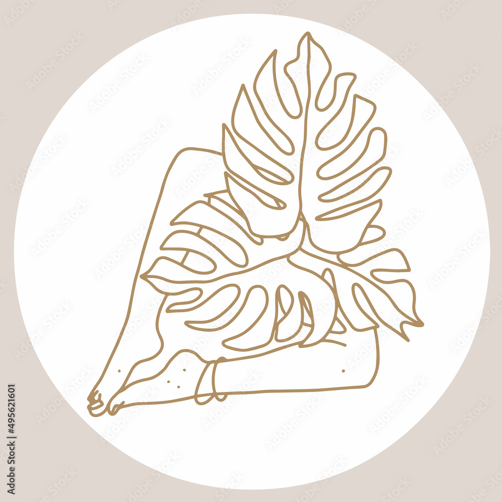 Beautiful female legs. Pedicure. Stylish highlight. Line art. Minimal style. Nude shades. Print for covers, postcards, textiles, stationery. Vector illustration isolated on white background. Beautiful female legs. Pedicure. Stylish highlight. Line art. Minimal style. Nude shades. Print for covers, postcards, textiles, stationery. Vector illustration isolated on white background.