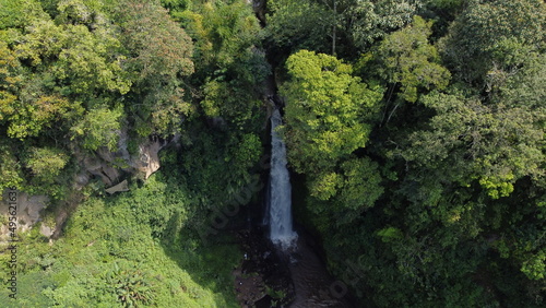 Natural Widow waterfall east java indonesia