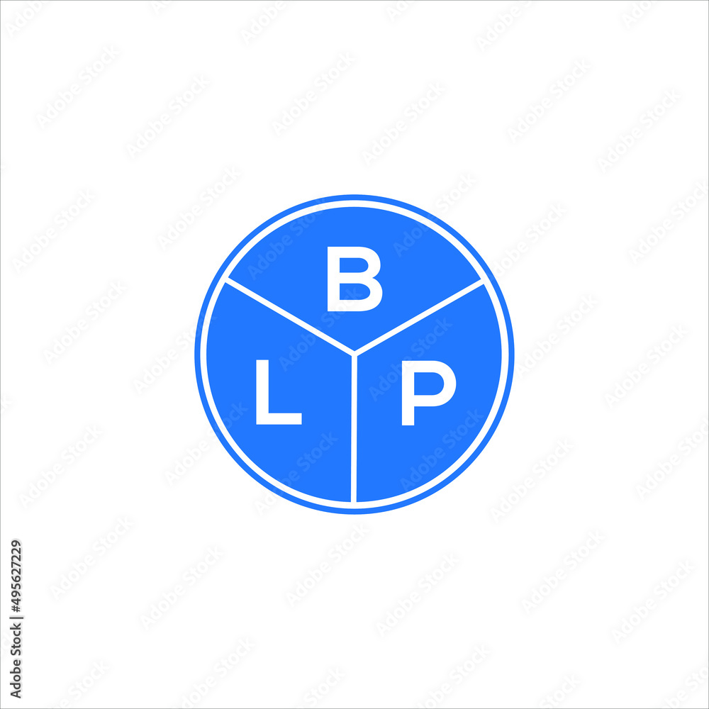 BLP letter logo design on white background. BLP creative circle letter logo concept. BLP letter design. BLP letter logo design on white background. BLP creative circle letter logo concept. BLP letter design.