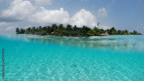 Indian ocean. Maldivies. No filters,