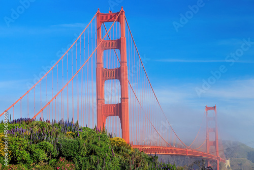 Golden Gate Bridge in San Francisco, California