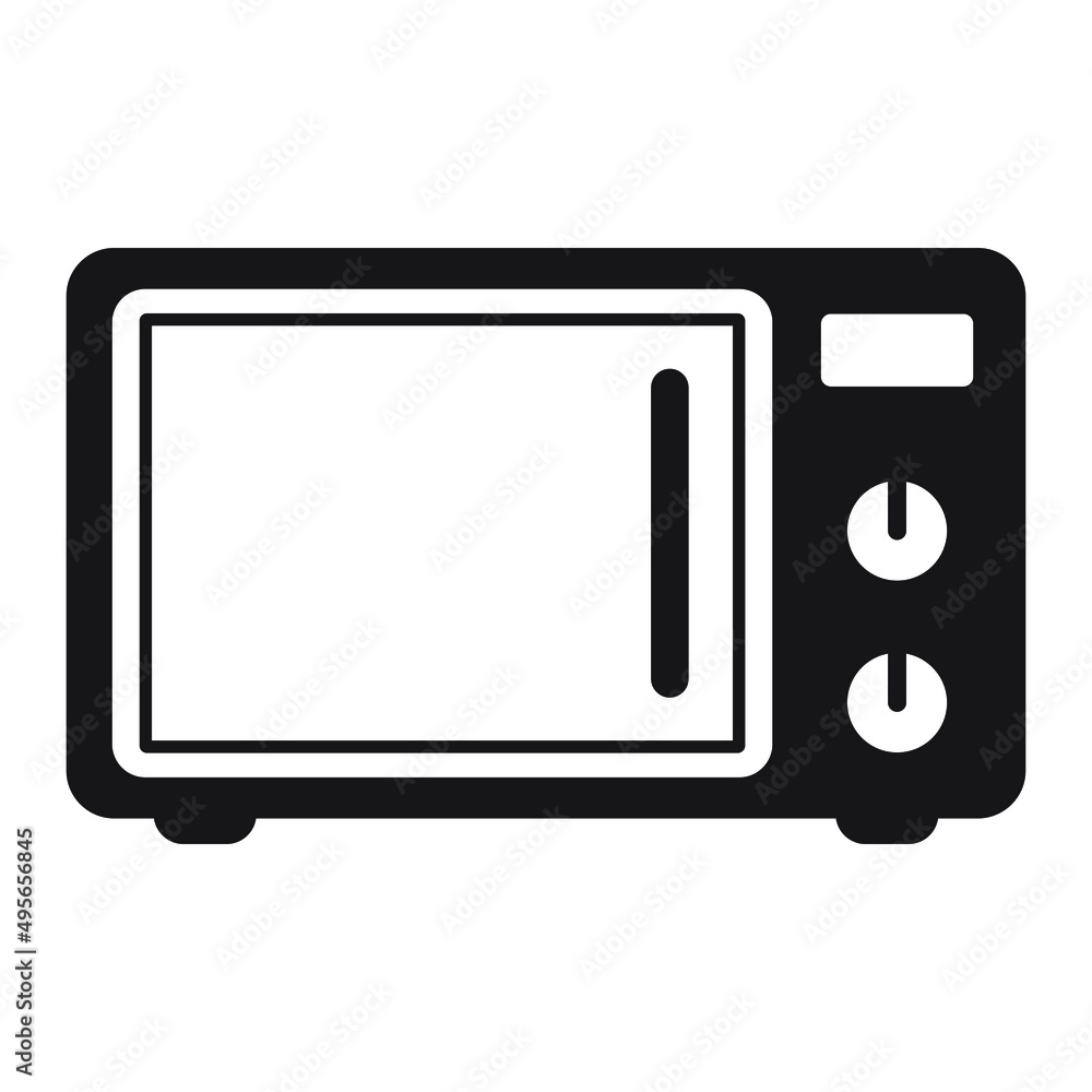 Microwave oven icon. Simple microwave oven icon for templates, web design and infographics. Microwave oven icon. Simple microwave oven icon for templates, web design and infographics.