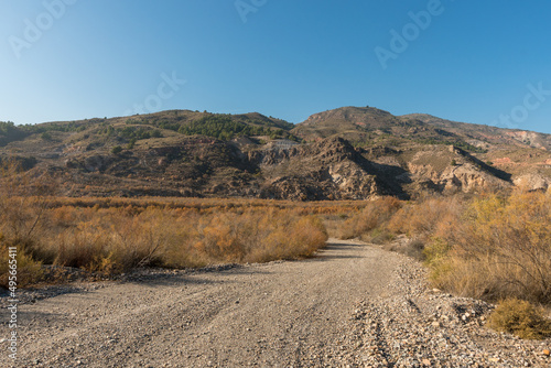 mountainous landscape in the south of Spain