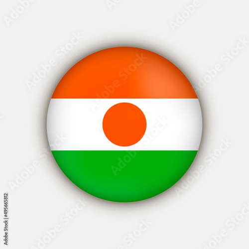 Country Niger. Niger flag. Vector illustration. Free Download Country Niger. Niger flag. Vector illustration. - GFXLoad
