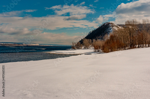 The Zhigulyov Mountains and the Volga River on a spring day!
