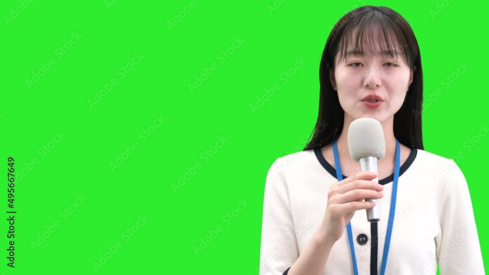 アナウンサー　レポーター