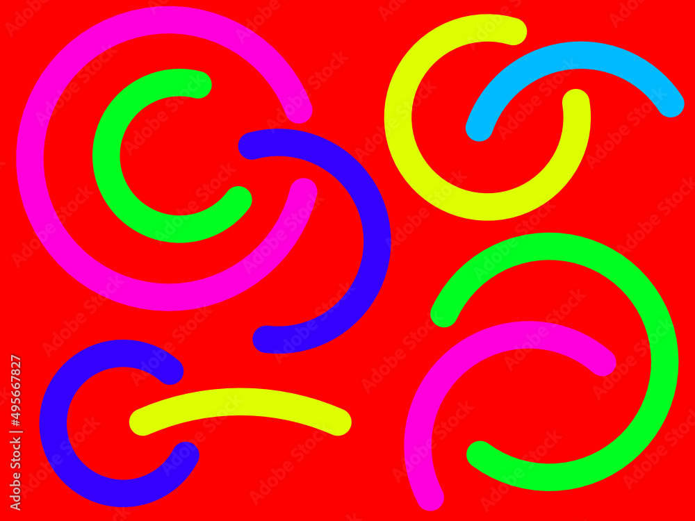 abstract background with cute worm shape pattern abstract background with cute worm shape pattern