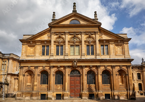 The Sheldonian Theatre. Oxford University  Oxford  England