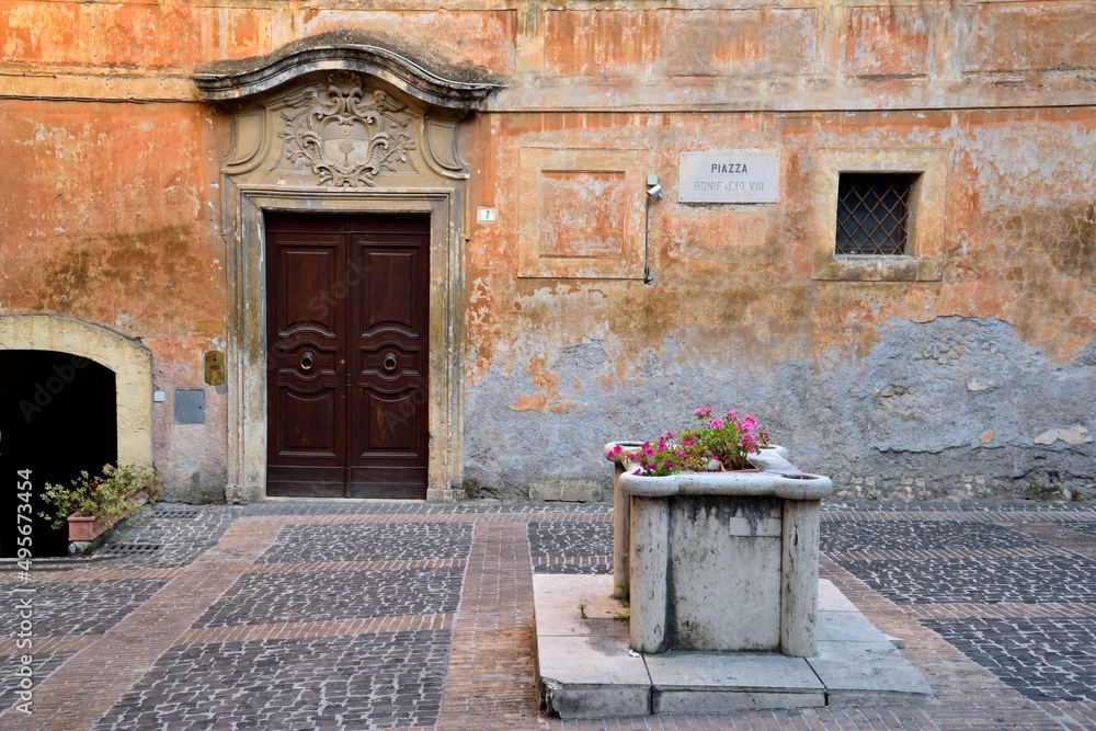 Fototapeta premium Scorcio di Anagni