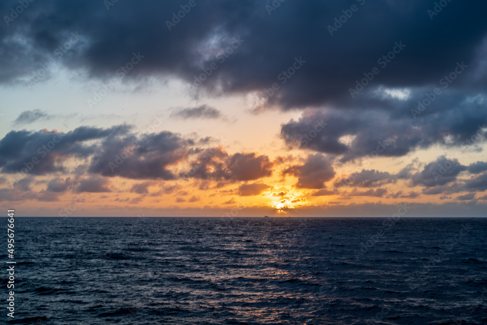 sunrise over the ocean sunrise over the ocean