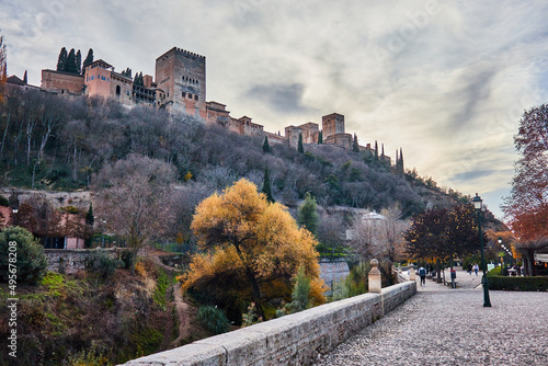 Alhambra, Granada España, lugares magicos de Europa  photo