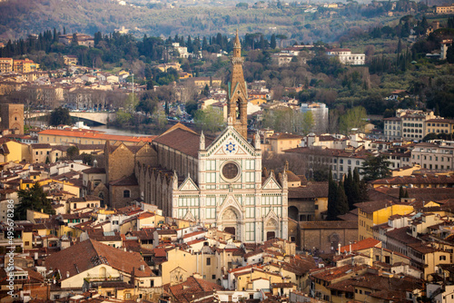 Italia  Toscana  Firenze  chiesa di Santa Croce.