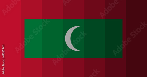 Free Download Maldives flag image background - GFXLoad