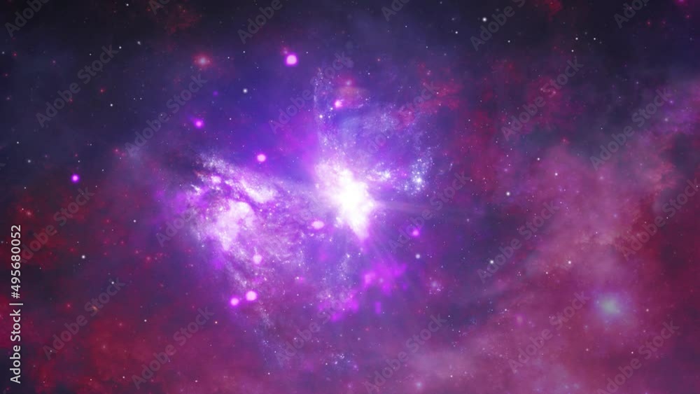 Deep space, purple nebula clouds in the universe. Deep space, purple nebula clouds in the universe.