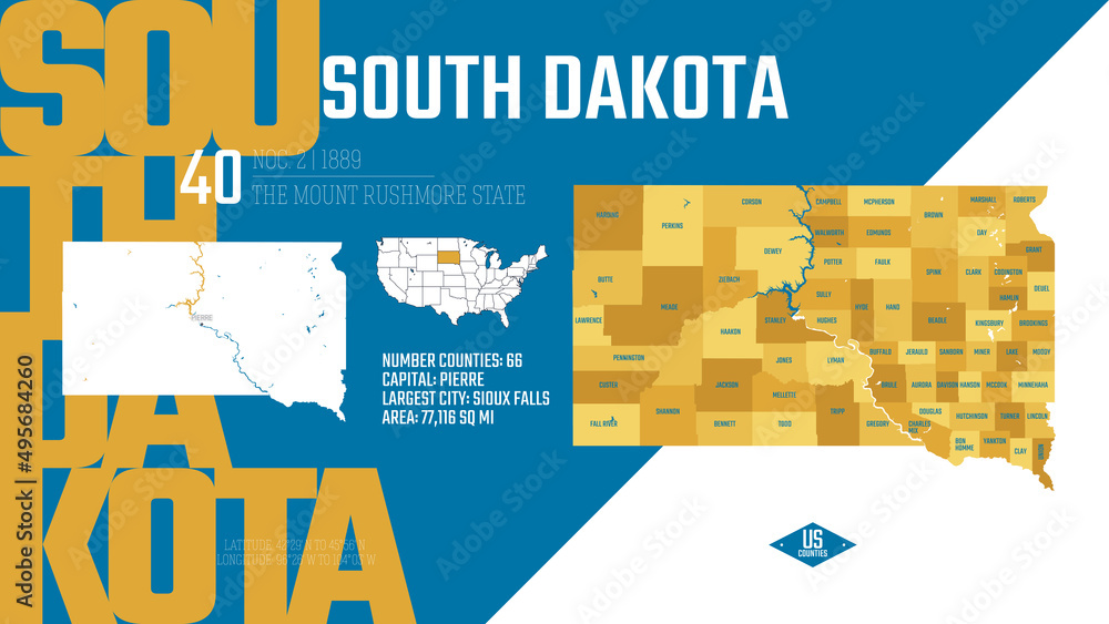 40 Of 50 States Of The United States Divided Into Counties With