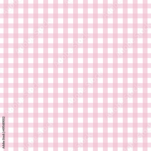 Baby pink gingham pattern for Easter/Spring