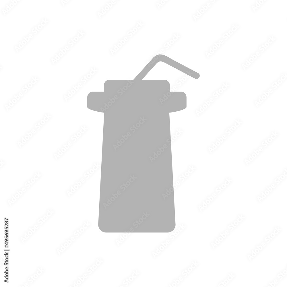 Fototapeta premium cup icon on a white background, vector illustration
