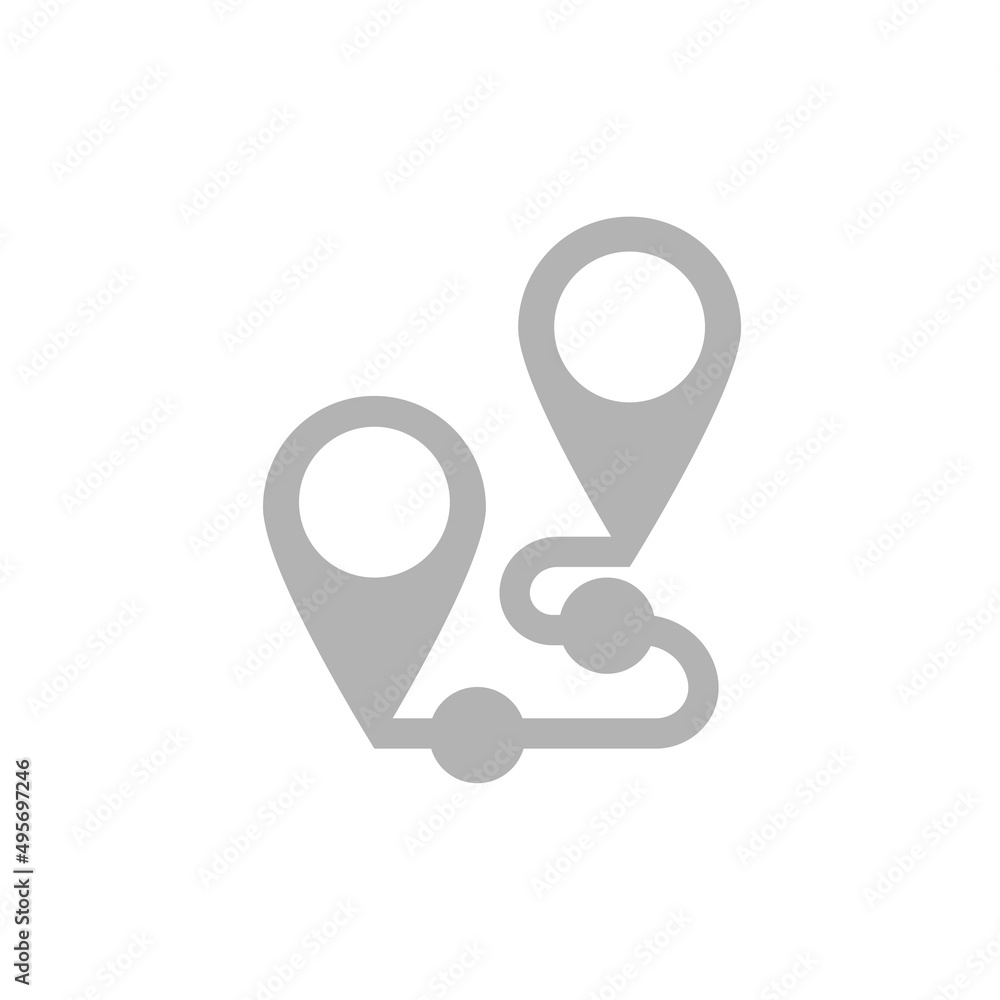 data transfer icon, from one point to another, vector illustration data transfer icon, from one point to another, vector illustration