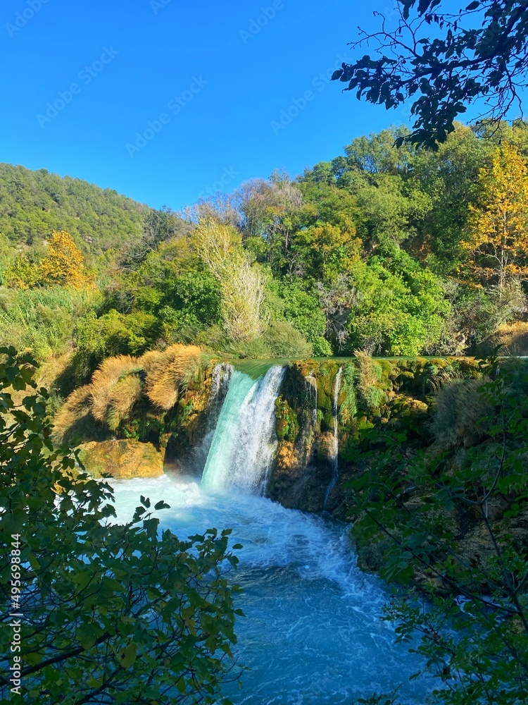 Waterfall Krka National Park Croatia