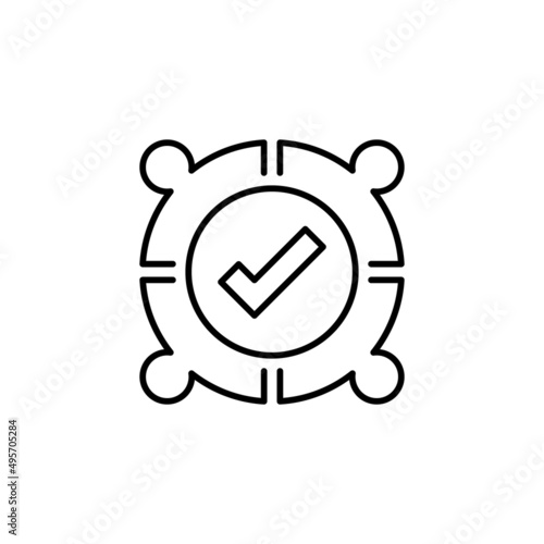 Business Process icon in vector. logotype