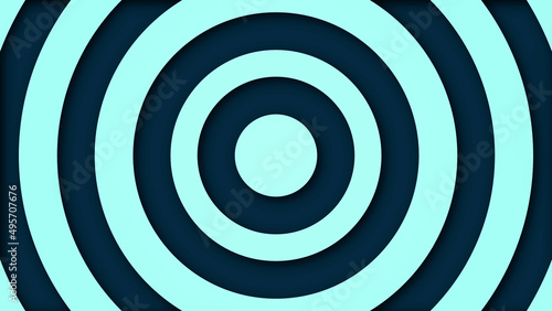 simple blue circle twirl audio signal for texture and presentation background template