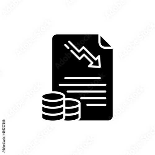 Debet icon in vector. logotype