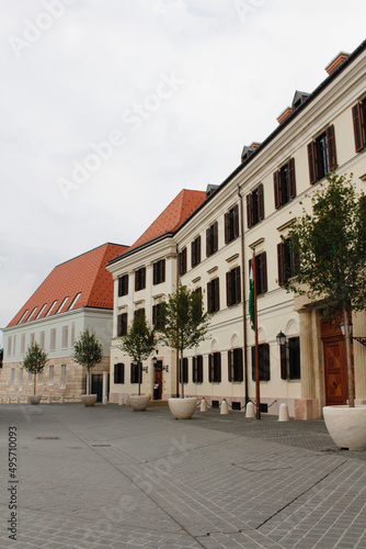 Sándor Palace in Budapest, Hungary