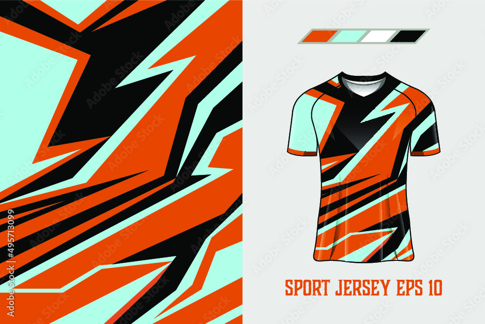 T-shirt sports design for racing jersey cycling football gaming premium vector T-shirt sports design for racing jersey cycling football gaming premium vector