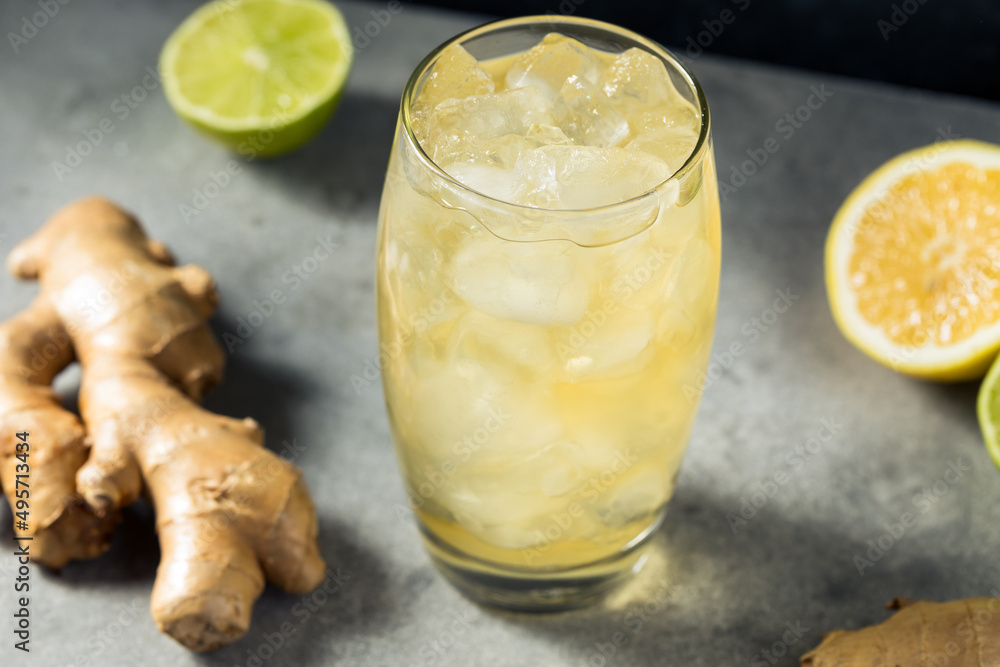Cold Refreshing Ginger Beer