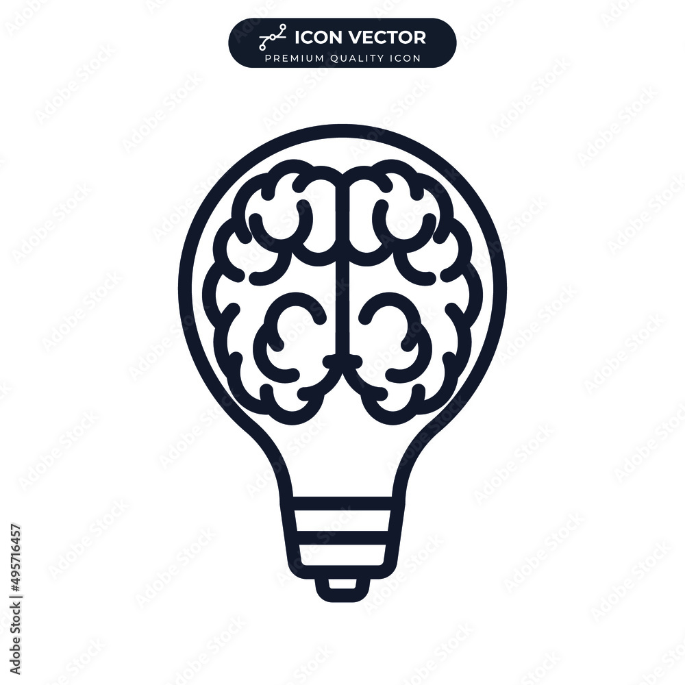 Creative idea icon symbol template for graphic and web design collection logo vector illustration Creative idea icon symbol template for graphic and web design collection logo vector illustration