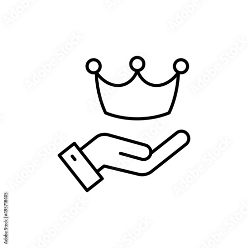 Premium icon in vector. logotype