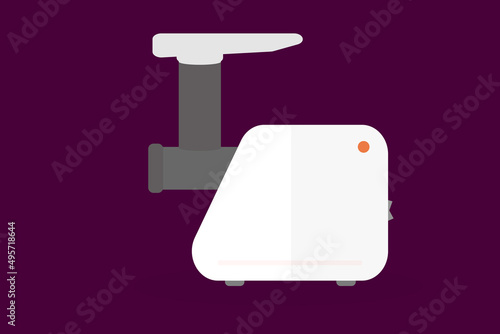 meat grinder for cooking white color kitchen appliances