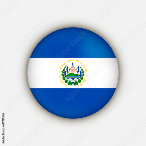 Country Salvador. Salvador flag. Vector illustration. Free Download Country Salvador. Salvador flag. Vector illustration. - GFXLoad